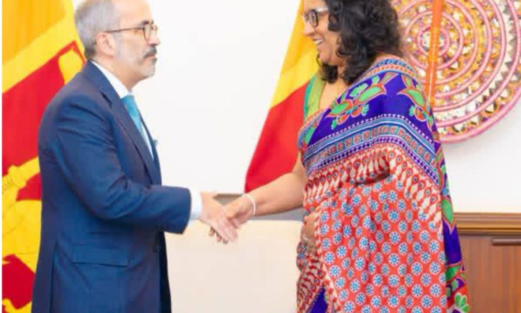  අග්‍රාමාත්‍ය තුමිය සහ  පෘතුගාලයේ විදේශ කටයුතු අමාත්‍යයවරයා අතර හමුවත්